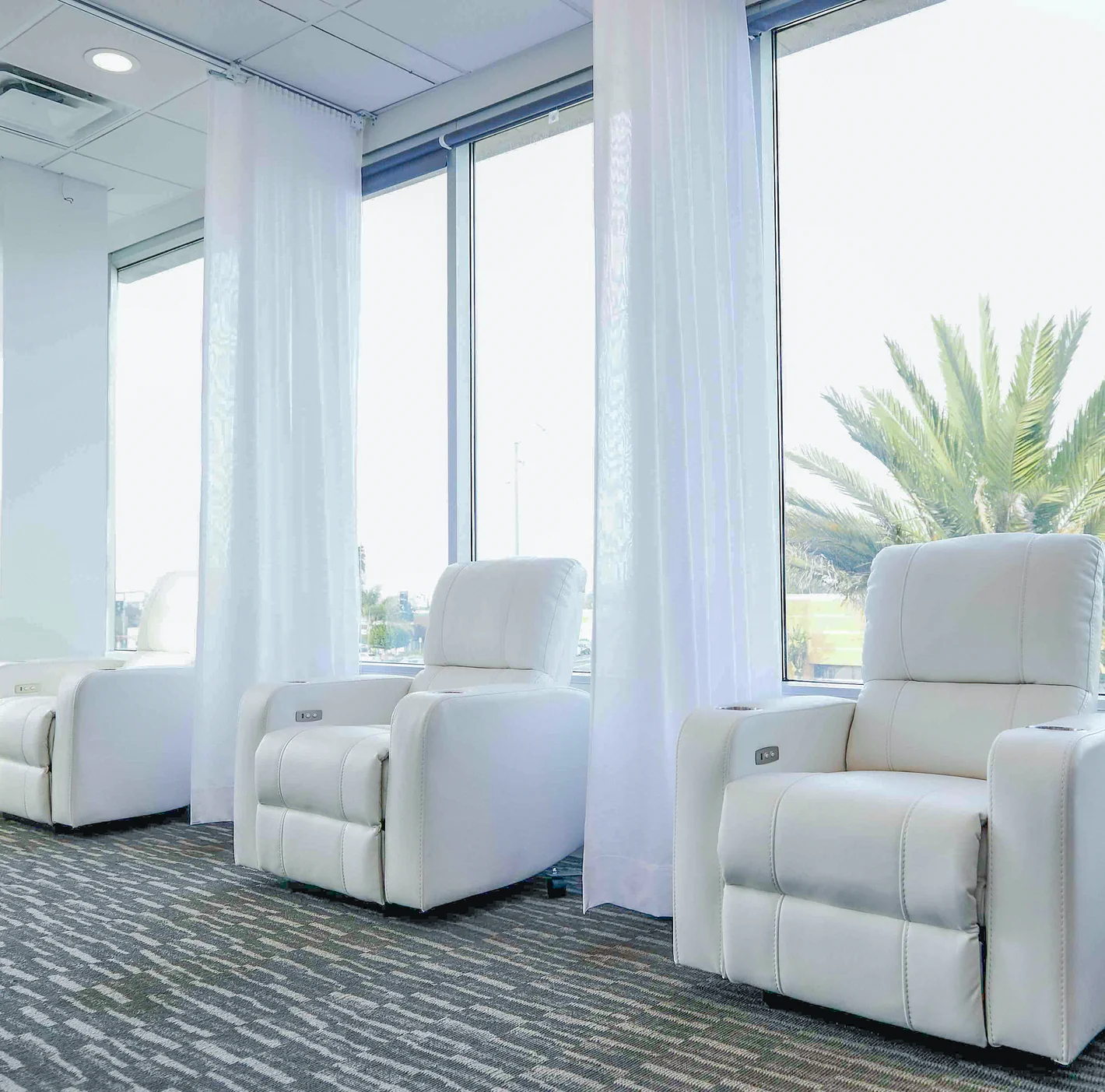 Beautiful well designed office of Hydription | Best IV Therapy Lounge in Torrance, CA